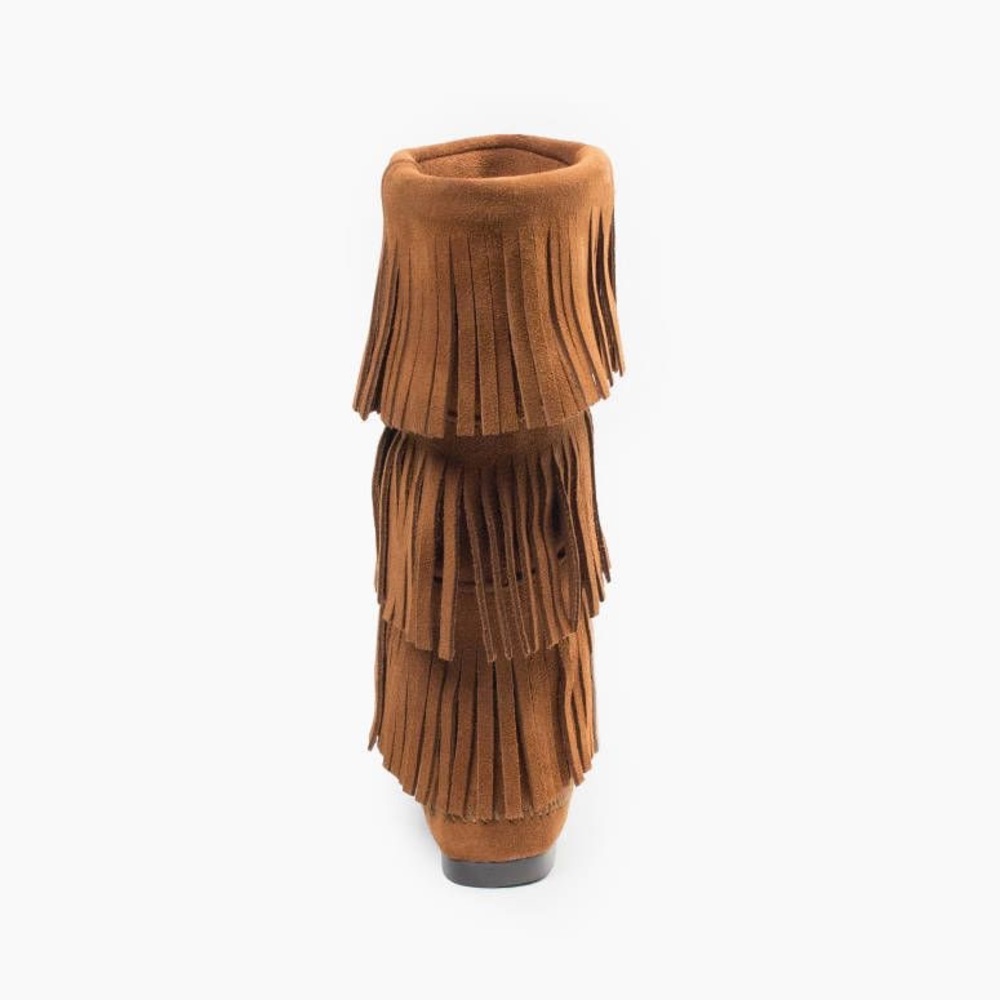 MINNETONKA 3 Layer Fringe Boot - Picture 5 of 8